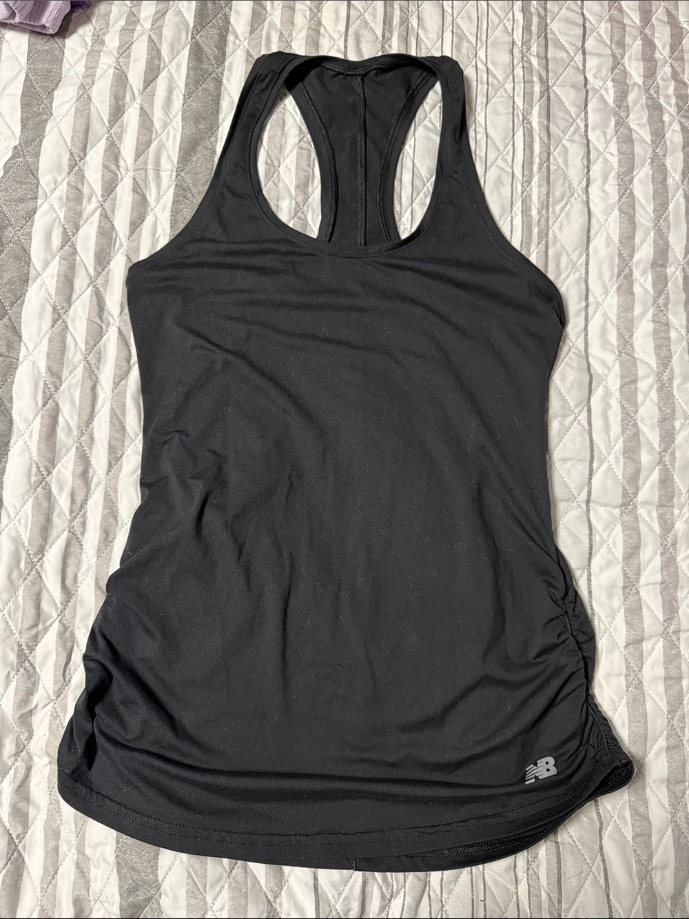 New Balance Black Women's Racerback Athletic Tank
